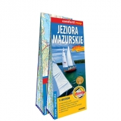 Jeziora Mazurskie; 2-częściowa laminowana mapa żeglarska 1:60 000 - Opracowanie zbiorowe