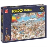 Puzzle 1000: Jan van Haasteren - Rozgardiasz na plaży (01652)