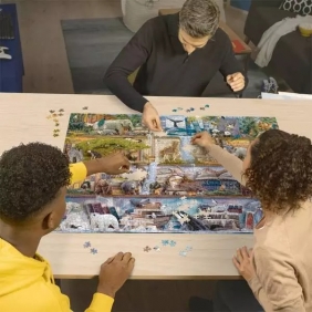 Ravensburger, Puzzle 2000: Królestwo dzikich zwierząt (16652)