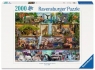 Ravensburger, Puzzle 2000: Królestwo dzikich zwierząt (16652)Wiek: 14+