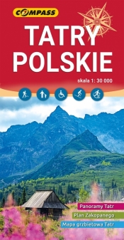 Tatry Polskie. Mapa turystyczna w skali 1: 30 000 - Opracowanie zbiorowe