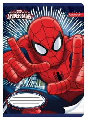 Zeszyt A5 w linie 32 kartki Spiderman