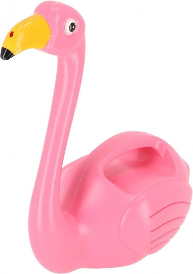 <img src='https://webimage.pl/pics/528/0/d8714982110528.jpg' style='height:440px' /> Konewka dla dzieci w kształcie flaminga 1,5L