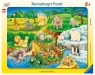 Ravensburger, Puzzle ramkowe 14: Wizyta w Zoo (6052)Wiek: 3+