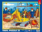 Puzzle ramkowe 25 Na budowie (31052) - <br />