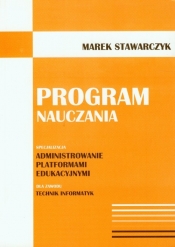 Program nauczania - Stawarczyk Marek