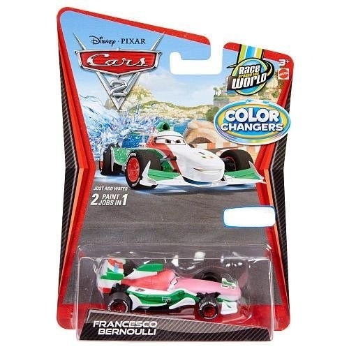 CARS Samochodzik zmieniający kolor Francesco