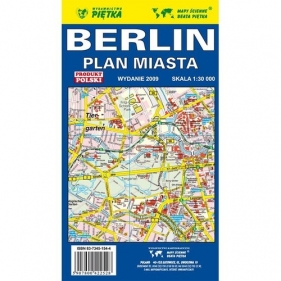 Berlin plan miasta 1:30 000