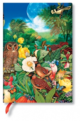 Notes Nature Montages Moon Garden Midi Lined
