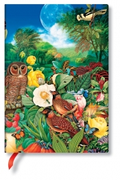 Notes Nature Montages Moon Garden Midi Lined