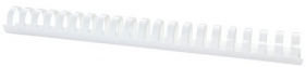 Plastikowe grzbiety do bindowania a4 50 kartek białe