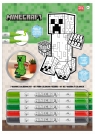  Zestaw figurka 2D Minecraft + mazaki MC000574+