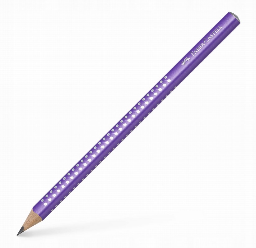 Ołówek Sparkle Pearly Jumbo B - fioletowy