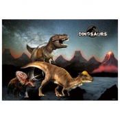 Podkład oklejany Dinozaur