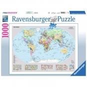 Puzzle 1000: Polityczna mapa świata (15652)