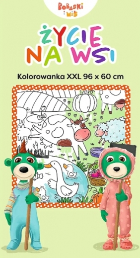 Kolorowanka XXL. Życie na wsi