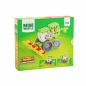 Klocki Waffle mini Farmer - Kombajn, 60 elementów (907528)