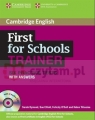 First for Schools Trainer Practice Tests with ans +Audio CDs (3)
