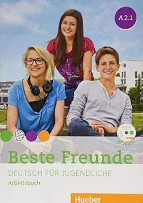Beste Freunde A2.1 AB + CD w.niemiecka HUEBER