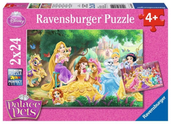 Puzzle 2x24 elementy Przyjaciele Księżniczek (PR-089529)