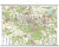 Okręg Katowicki mapa ścienna XXL