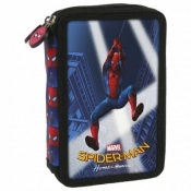 Piórnik z wyposażeniem dwukomorowy Spider-Man (PWDSH10)