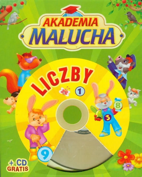 Liczby Akademia malucha z płytą CD - pakiet 5