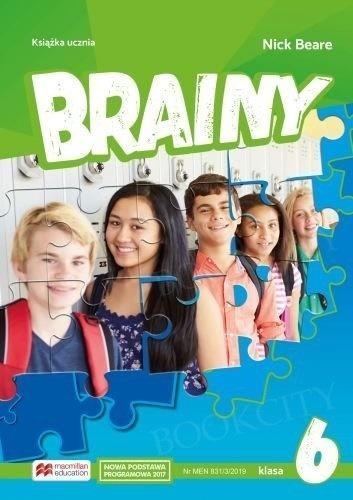 Brainy. Klasa 6. Książka ucznia. Nowa podstawa programowa 2017 (Uszkodzona okładka)