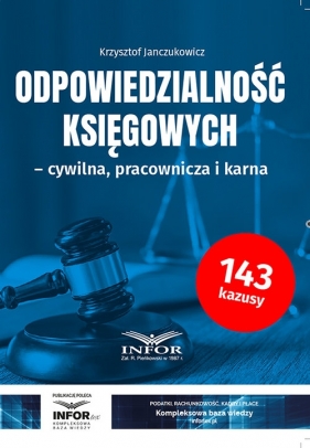 Odpowiedzialnośc księgowych - Janczukowicz Krzysztof