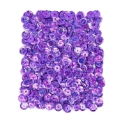 Cekiny holograficzne 9mm 15g - fioletowe jasne