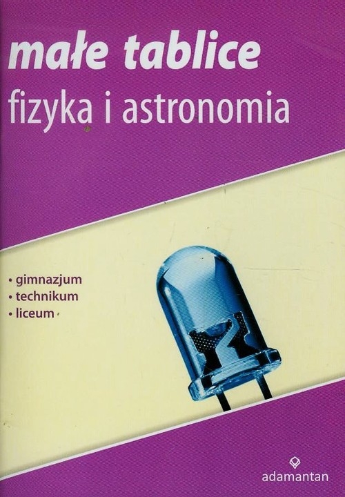 Małe tablice Fizyka i astronomia