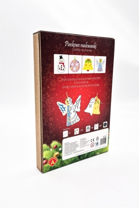 Piaskowe Malowanki – Ozdoby na Choinkę: Ciastek