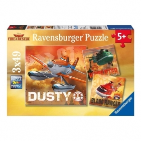 Puzzle Samoloty Ratunkowe 3x49