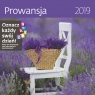 Kalendarz wieloplanszowy Prowansja 30x30 2019