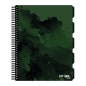 Kołozeszyt Strigo Pads Project Book A4 kratka Fusion - ciemnozielony