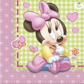 Serwetki Godan Minnie Mouse MINNIE BABY - mix 330 mm x 330 mm (84352)