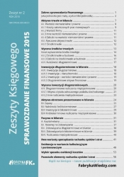 Zeszyty Księgowego Nr 2 Sprawozdanie finansowe 2015