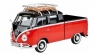 Volkswagen T1 Pick Up with Roof Rack (red/black) (79552)