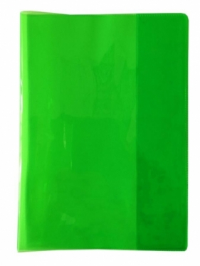 Okładka na zeszyt A5 PCV Neon zielony (10szt)