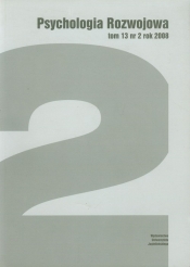 Psychologia Rozwojowa Tom 13 2/2008 - <br />