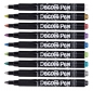 Centropen: zestaw markerów do dekorowania "Decor Pen Metallic 2737", 9 kolorów