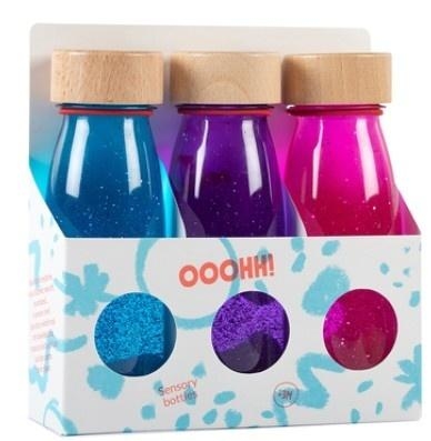 Butelki sensoryczne Float - Magia 3szt