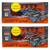 Pojazd auto sportowe driftujące sterowane pilotem ze światłem