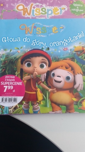 WISSPER Activity z naklejkami + STORY Głowa do góry orangutanie ! - Opracowanie zbiorowe