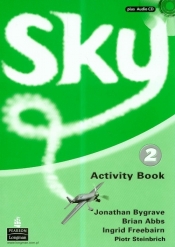 Sky 2. Activity Book z płytą CD - Bygrave Jonathan, Steinbrich Piotr, Abbs Brian, Freebairn Ingrid