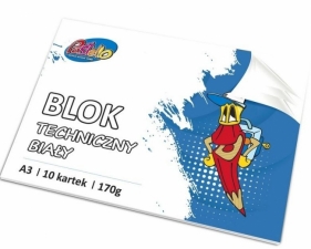 Blok techniczny A3 170g 10 kartek