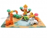 Klocki drewniane i puzzle - Safari Top Bright (5131530) od 18 miesięcy