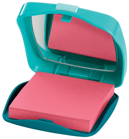 <img src='https://webimage.pl/pics/530/0/d847464.jpg' style='height:440px' /> Podajnik do bloczków samoprzylepnych Post-it puderniczka + 1 bloczek (CTP330)
