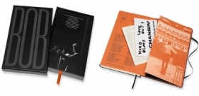 Notes linie L Bob Dylan czarny MOLESKINE