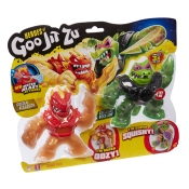 Goo Jit Zu - dwupak, figurka Blazagon vs Rock Jaw (GOJ41053)